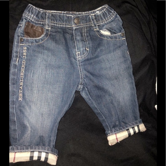 burberry baby jeans